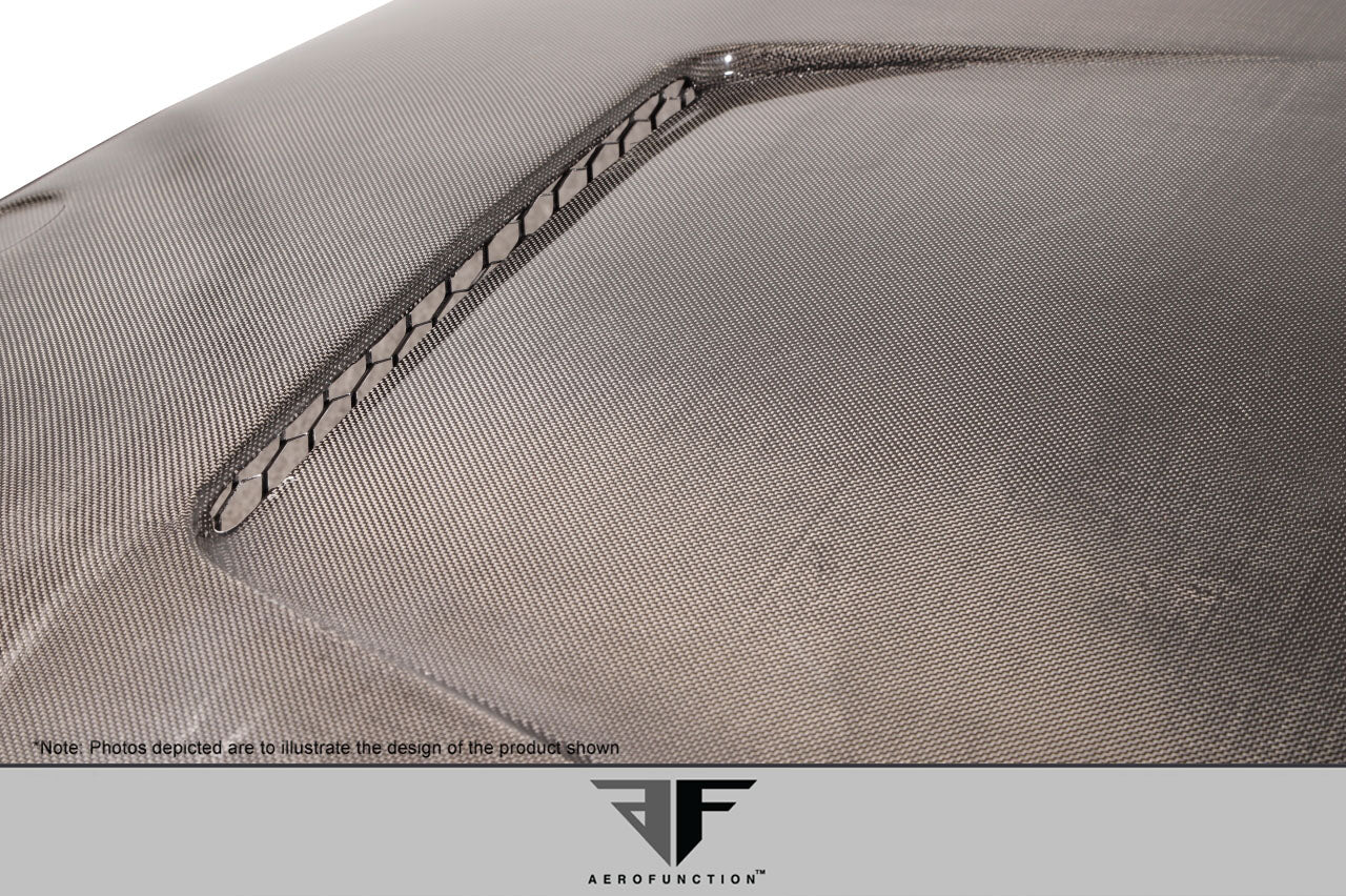 2007-2010 BMW 3 Series E92 2dr E93 Convertible Carbon AF-1 Hood ( CFP ) - 1 Piece